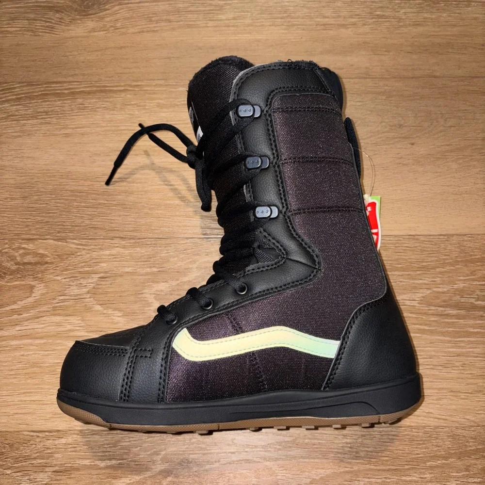 Right Shoe Only - VANS Hi Standard Snowboard Boots Black Mens Size 7.5 US New